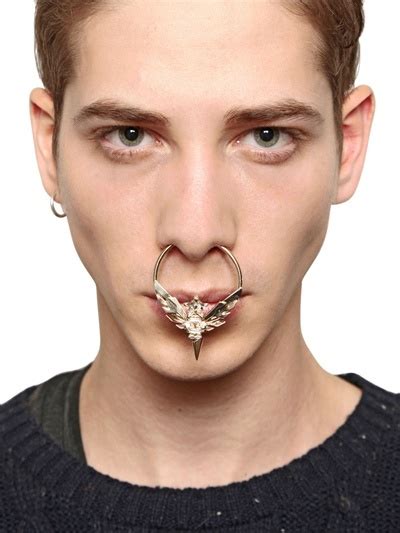 fake givenchy nose ring|counterfeit nose ring.